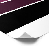 BBOY gradient prpl blk poster ポスター (角)