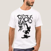 BBOY NEVER DIE （ロングスリーブ） Tシャツ (正面)