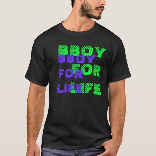 BBOYFORLIFE、BBOYFORLIFE Tシャツ (正面)