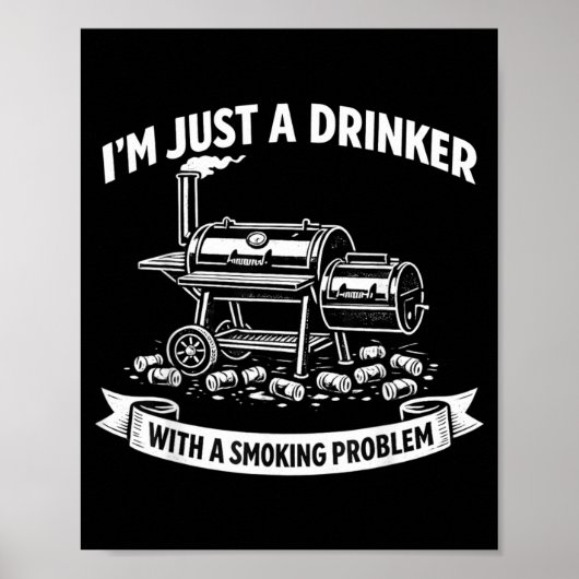 BBQおじさんたちの喫煙&飲酒ライフ ポスター (正面)