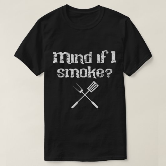 BBQおもしろいスモーカー付属のピスマスターがグリルに贈呈 Tシャツ (デザイン正面)