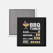 Bbqおもしろいタイマー1 マグネット (正面/裏面)
