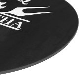 BBQおもしろいバーベキューパーソナライズされたクイーンエプロンカット カッティングボード (角)