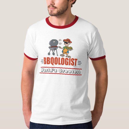 BBQおもしろい Tシャツ (正面)
