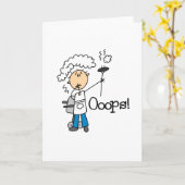 BBQが悪くなった カード (黄色い花)