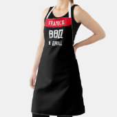 BBQとグリルのパーソナライズ |お名前Personal Chef エプロン (インサイチュ)