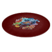 BBQとグリル カッティングボード (角)