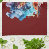 BBQとグリル キッチンタオル (折り畳み)