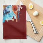 BBQとグリル キッチンタオル (四つ折り)