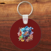 BBQとグリル キーホルダー (正面)