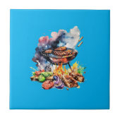 BBQとグリル タイル (正面)