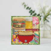 BBQとビール – 7月4日！SRF 招待状 (スタンド正面)