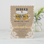 BBQとBREWS (「I DO」婚約前) 招待状 (スタンド正面)