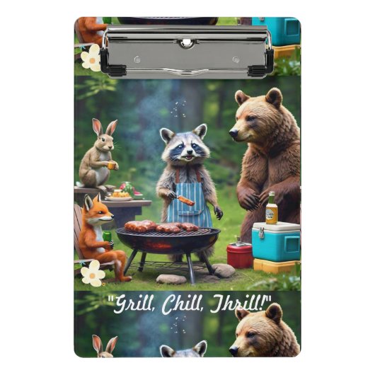 BBQに関する知識 ミニクリップボード (正面)