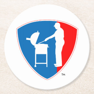 BBQのコースター ラウンドペーパーコースター