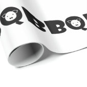 BBQのブタの包装紙 ラッピングペーパー (ロールコーナー)