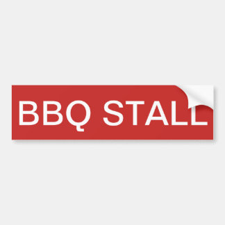 BBQの停止のバンパーSticket バンパーステッカー