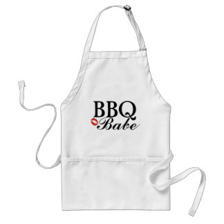 BBQの可愛い人のエプロン スタンダードエプロン