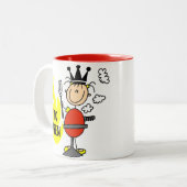 BBQの女王 ツートーンマグカップ (正面左)