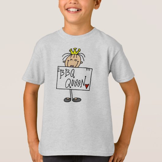 BBQの女王 Tシャツ (正面)