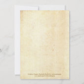 BBQの婚約パーティの招待状 招待状 (裏面)