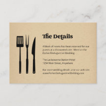 BBQの情報結婚詳細エンクロージャカード