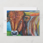 BBQの招待 招待状 (正面)