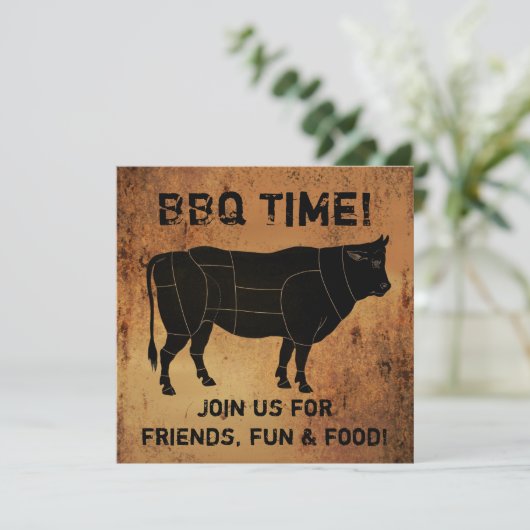 BBQの時間! 招待状 (スタンド正面)