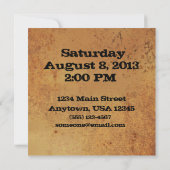 BBQの時間! 招待状 (裏面)