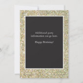 BBQの第50誕生日のパーティの招待状 招待状 (裏面)