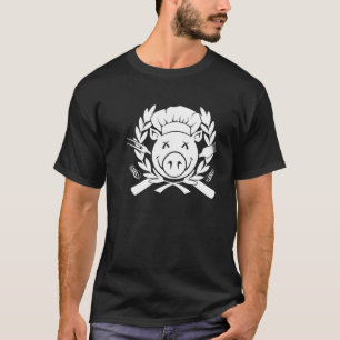 BBQの頂上-白写真 Tシャツ