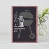 BBQへの招待 招待状 (スタンド正面)
