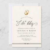 「BBQをやる」リハーサル・ディナーまたはウェルカム・パーティー 招待状 (正面)