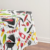 BBQを設定する テーブルクロス (インサイチュ)