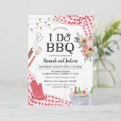 BBQウェディングシャワー招待状 招待状 (スタンド正面)