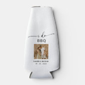 BBQエレガントを素朴行うフォトスクリプト ボトルクーラー (正面)