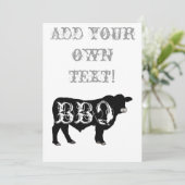 BBQカスタム招待状 招待状 (スタンド正面)