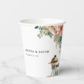 BBQカップル祝のシャワーで行こう 紙コップ (裏面)