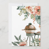 BBQカップル祝シャワー招待状で行こう 招待状 (裏面)