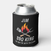 BBQキングクーラーボックス 缶クーラー (缶正面)