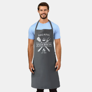 BBQキングバーベキューパーソナライズされた エプロン