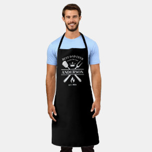 BBQキングバーベキューパーソナライズされた 最高のパパ エプロン