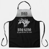 BBQキングブルエルクエプロン エプロン (正面)