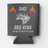 BBQキングブルエルククーラーボックス 缶クーラー (正面)
