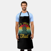 BBQギフト – 私はそれを吸う エプロン (着用した状態)