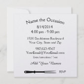 BBQクックアウトピッグ漬け! セーブザデート (裏面)