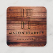 BBQクックウェア | グリルマスター スクエア名刺 (正面)