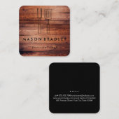 BBQクックウェア | グリルマスター スクエア名刺 (正面/裏面)