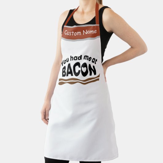 BBQグおもしろいリルシェフ | 君は僕をベーコンに入れてくれた エプロン (インサイチュ)