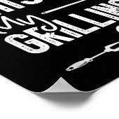 Bbqグおもしろいリルパーティー – これは私のグリル_1 ポスター (角)